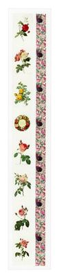 Redoute Masking Tape A Illustrations P016A (Rose & Chintz)