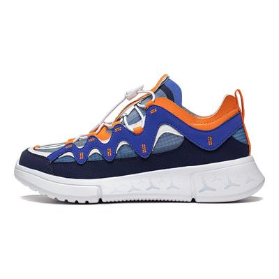 Li Ning Wade 2.3 Youth Sommerausgabe Bequeme Vielseitige Stoßdämpfende Langlebige Low Top Freizeitschuhe Kinder Sneaker Blau YKCR064-41