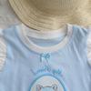 Girls' Summer Pajama Set: Cute Lantern Pumpkin Pants and Tulip Vest