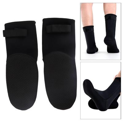 Chaussettes de Plongée en Néoprène 3 mm Imperméables Respirantes Extensibles Antidérapantes Chaussettes pour Combinaison de Plongée pour Femmes Hommes M