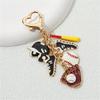 Lovely Sports Shape Keychain Novel Designs Decoration for Boys Girls Men Women for Wallets Backpacks and Gifts