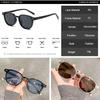  Retro Square Women Polarized Sunglasses Fashion Rivets Decoration Men Punk Driving Sun Glasses Shades UV400