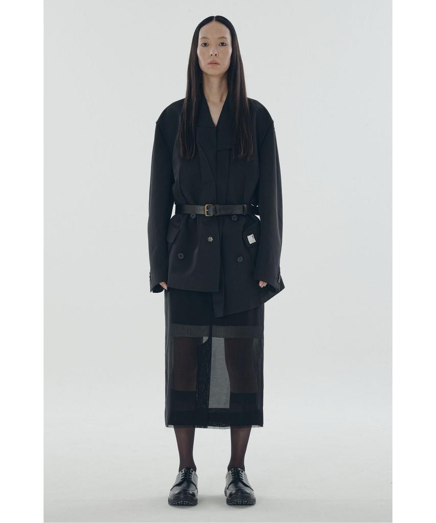 Recorde Layered Lining Sheer Skirt_Rqkas25542Bkx