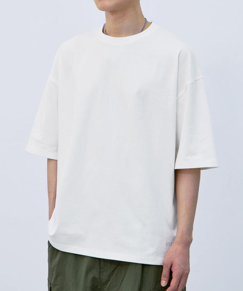 Atejeu Essential Heavyweight Oversized Short Sleeve T-Shirt [2 Colors]