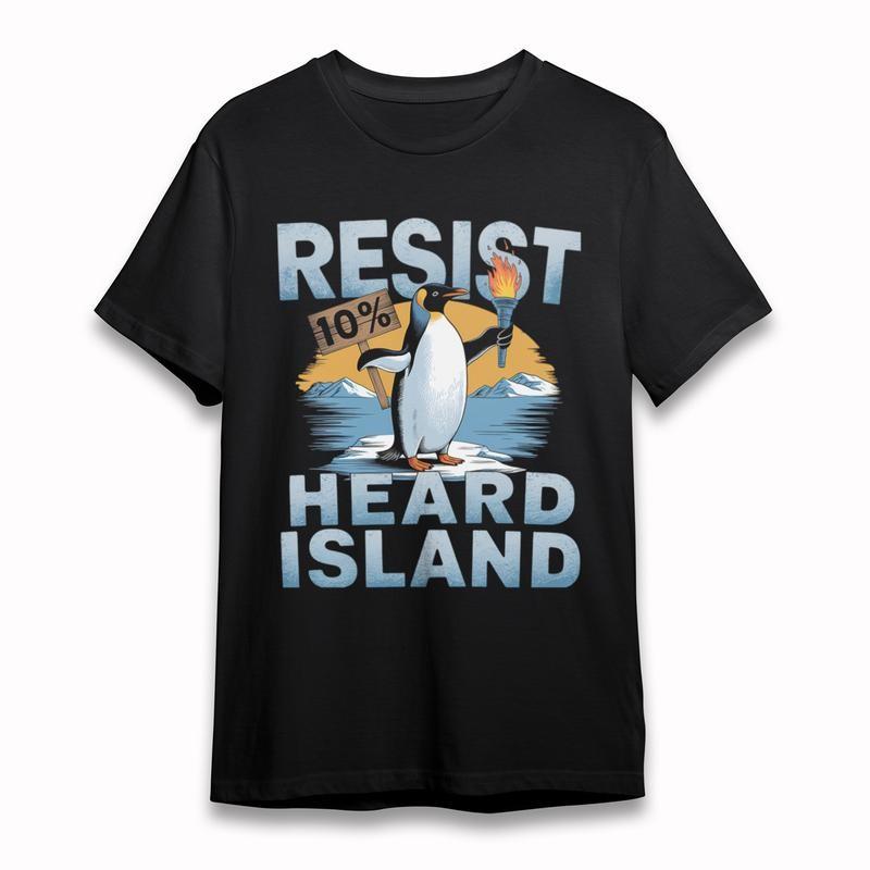 Women's Plus Size Classic T-Shirt Penguin with Torch Mountain Glacier Art Tee