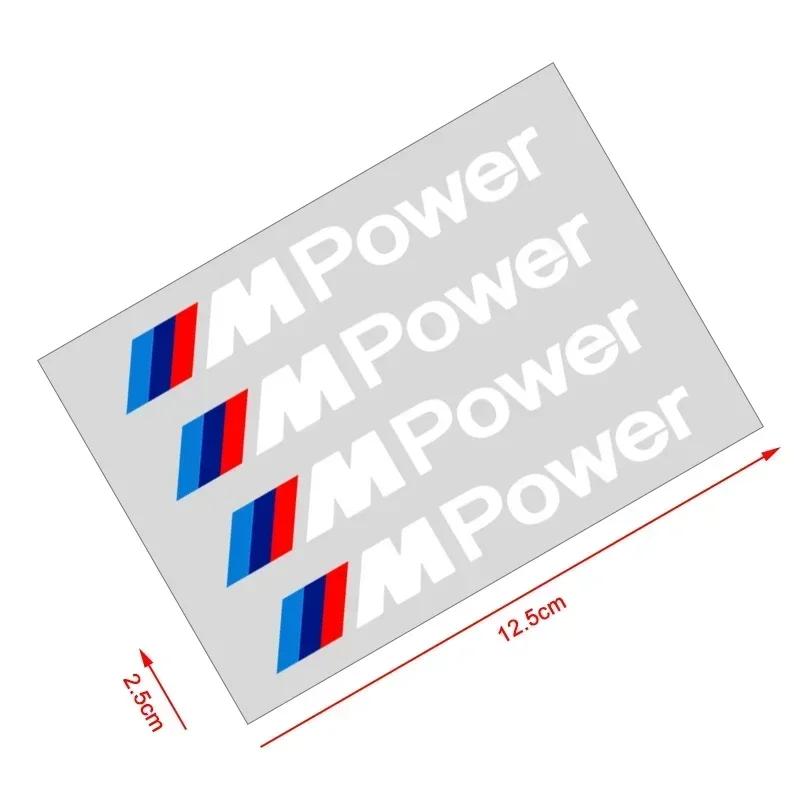 X6 X7 4P/Set Car Door Sticker Scratches Resistant Cover Auto Handle Stickers Emblem For BMW M M3 M4 M5 X1 X5 X3 X7 X6 Performanc