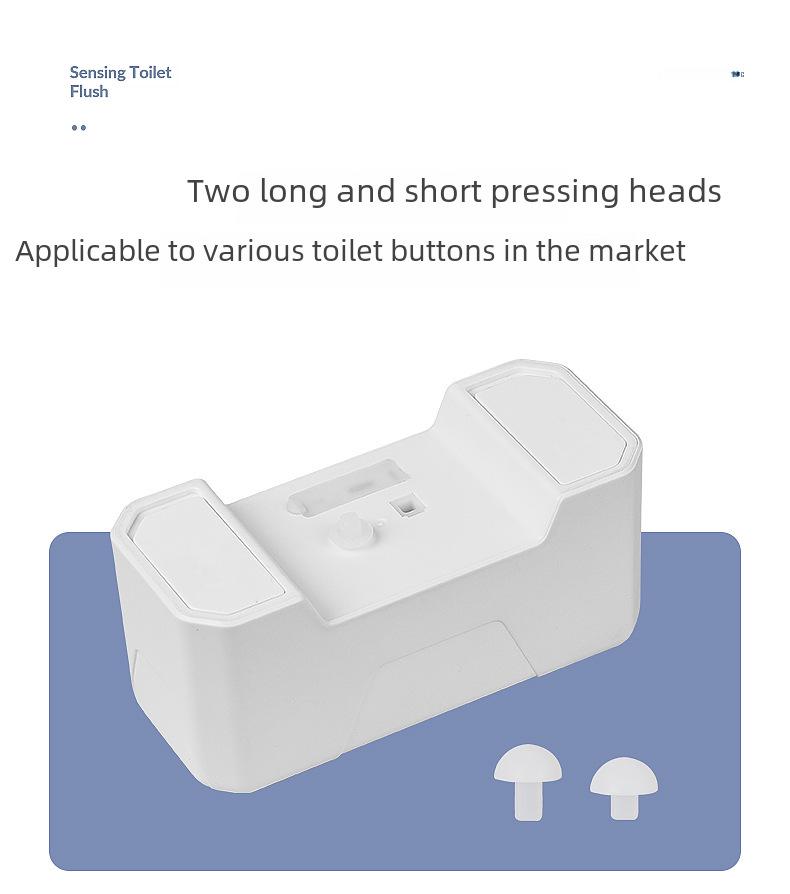 Electric Infrared Sensor Toilet Flusher - Automatic Household Accessory