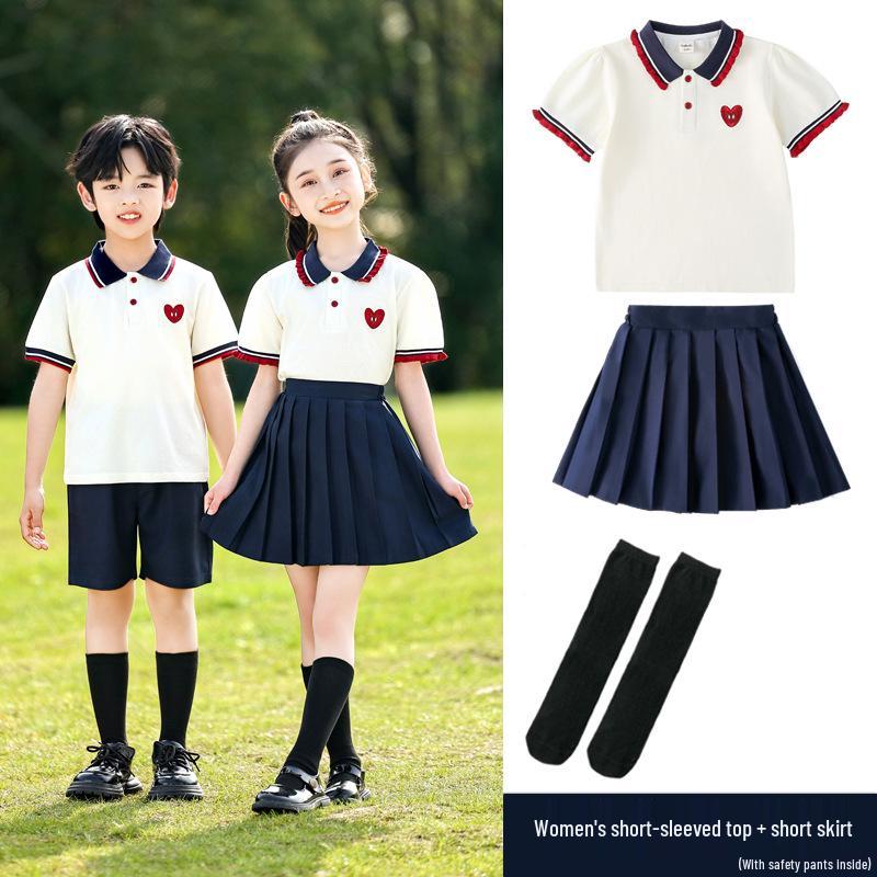 Summer Kindergarten Graduation & Performance Uniform Set for June 1st, Children s Chorus, and Primary School 110 cm