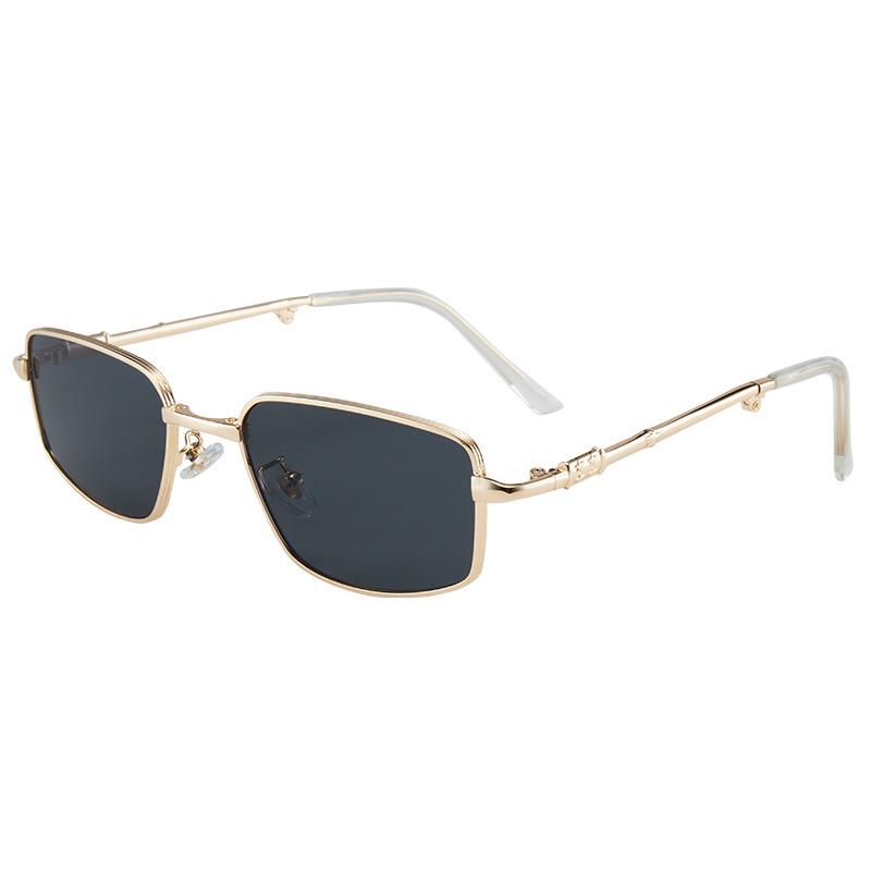 Retro Personalized Women'S Sunglasses Uv Protection Trend Square Glasses Fashion Versatile Sunglasses Men