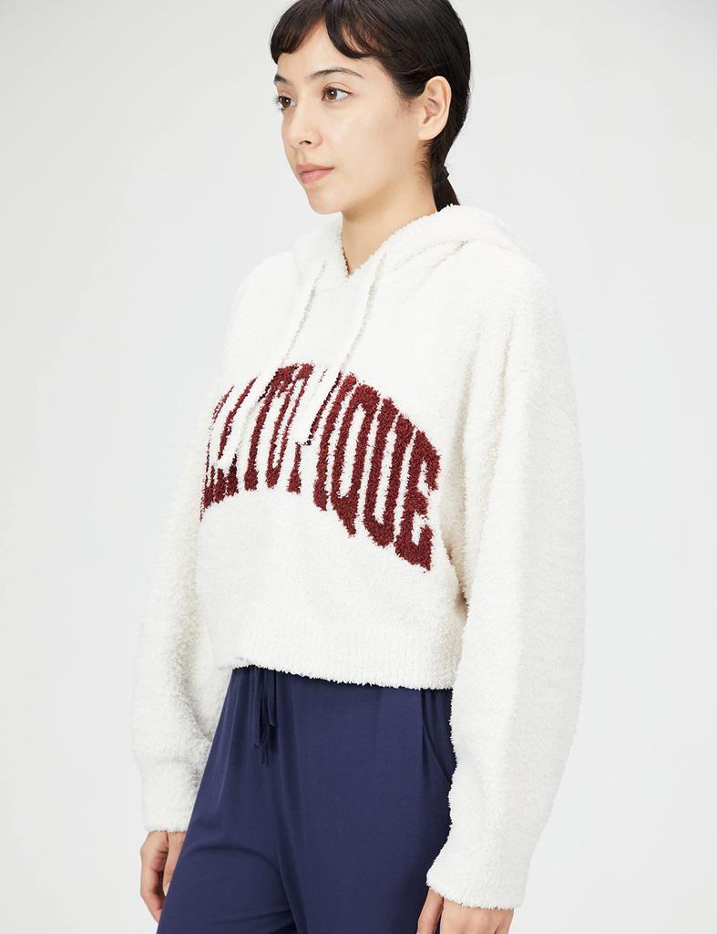 Gelato Pique Powder Logo JQD Short Pullover Hoodie PWNT224022 CRM F Women's