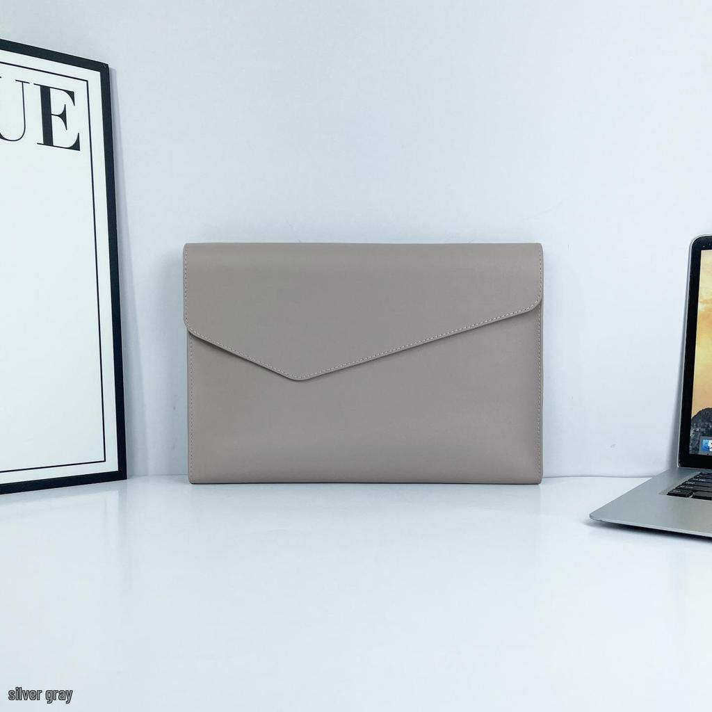 A4 Genuine Leather Cowhide Document Bag - Large Capacity, Magnetic Buckle, Retro Handheld Briefcase for Casual Business.