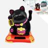 Waving Wealth Fortune Cat Figurine Mini Waving Hand Cat Ornaments Car Ornament  Car Decor