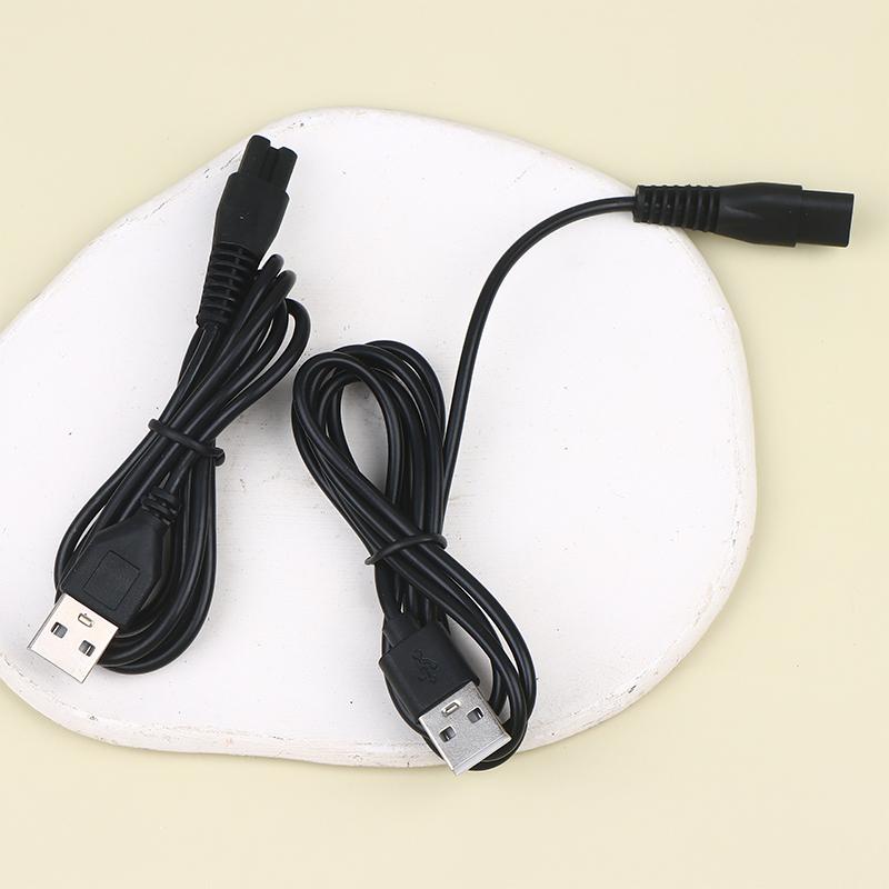 0.8/1M Usb Cable Charging Line Copper Hole Suit 5V Flashlight Shaver Hair Clipper Wire Single Hole 1.5 1.8 2.3
