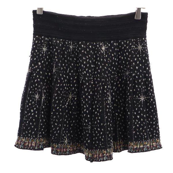 

Missoni Made in Italy Wool Blend Overall handle Mini length flare skirt Women Used