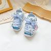 Japanese Light-Up Bowknot Velcro Sandals for Girls
