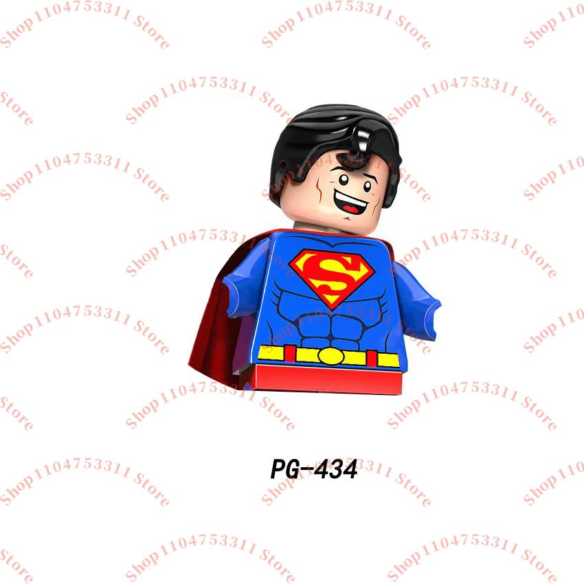 Hot-selling Toy Blocks Superhero Assembly Building Blocks Kids MINI Puzzle Brick Toy Alfred Bane Green Lantern Collection Gift