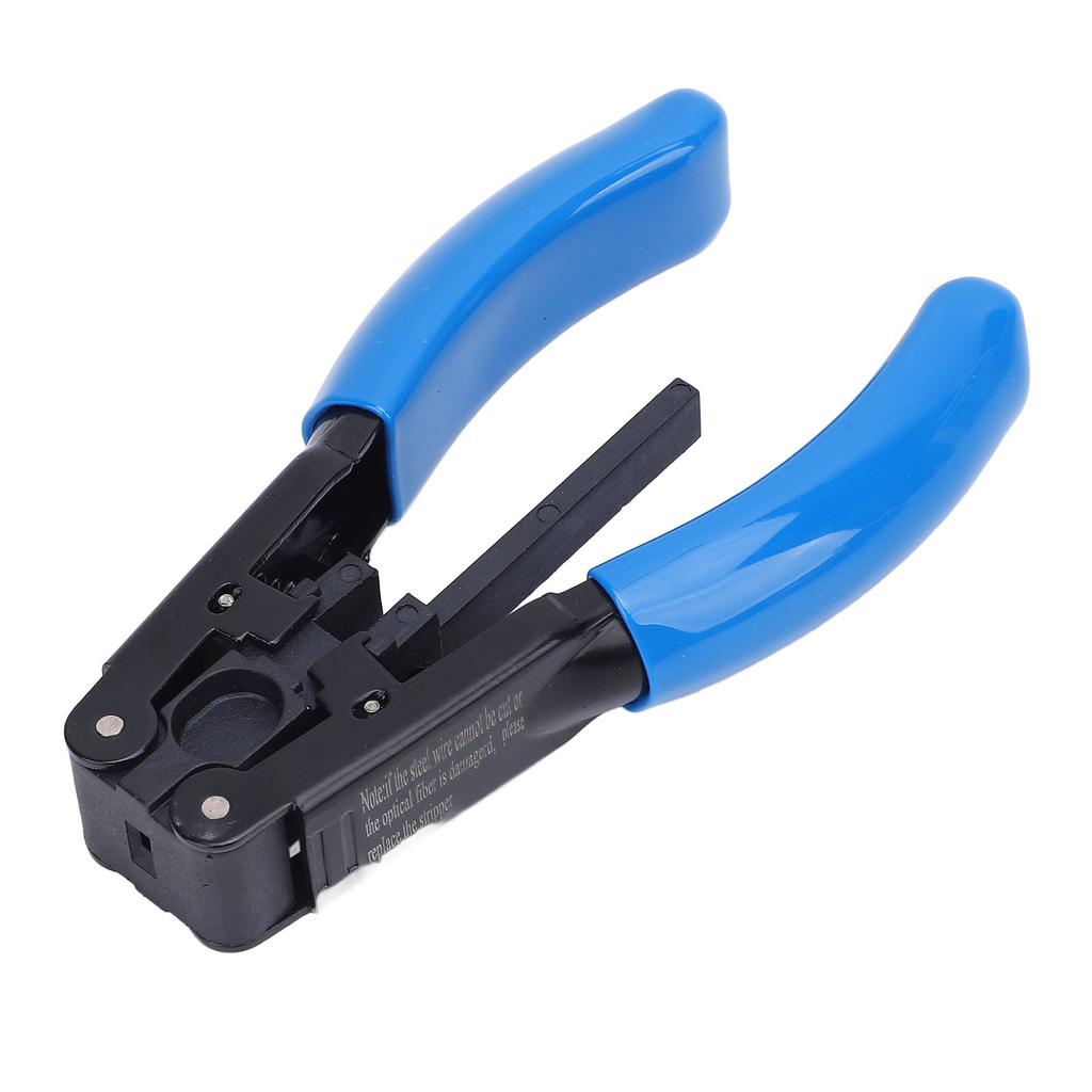 Fiber Optic Stripper Insulated Wire Stripping Pliers for 1-2 Cores Fibers 2.1x1.6mm Optical Cable