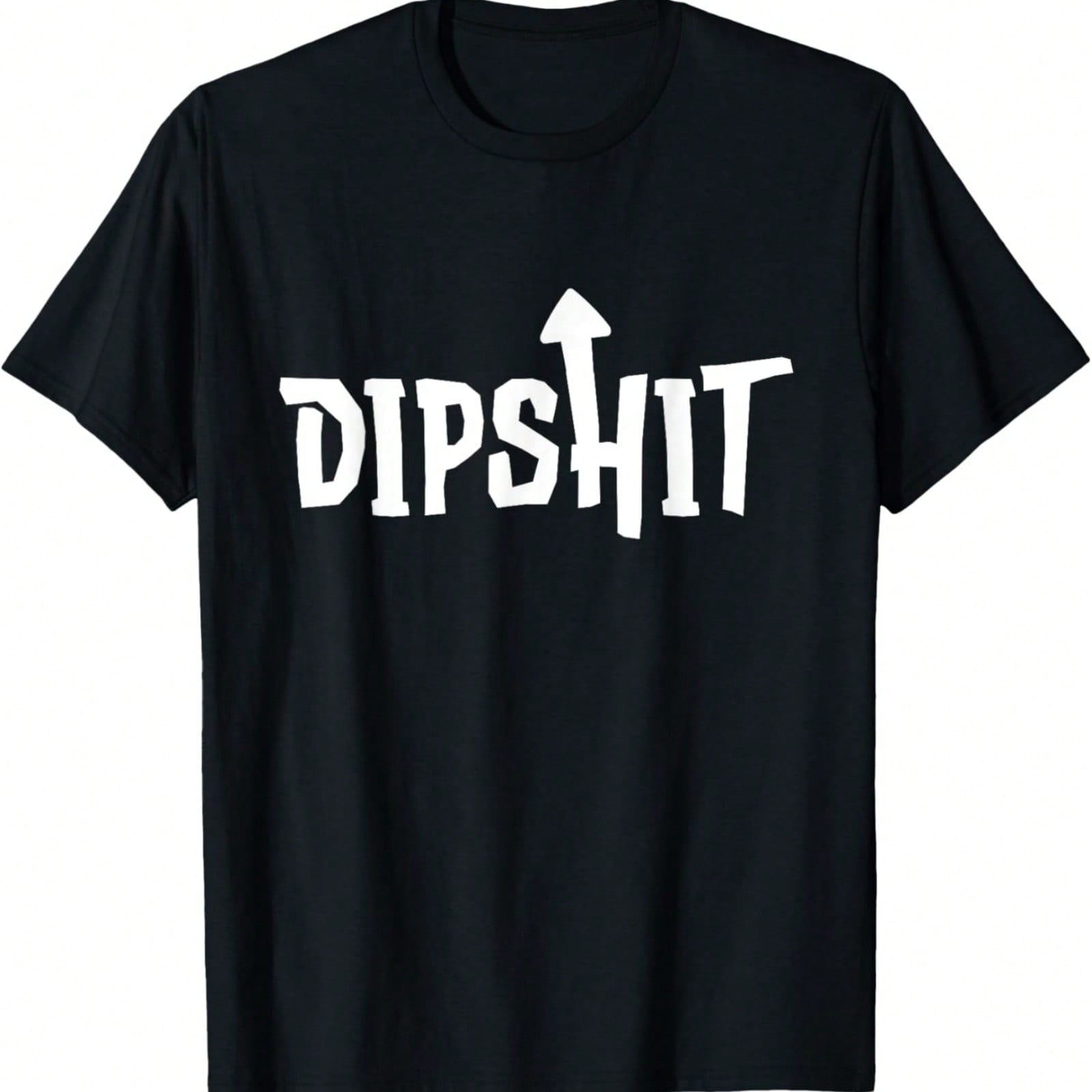 Self Deprecating Arrow Up Dip T-Shirt S