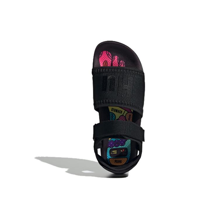 Adilette Pharrell X Adilette Adidas Originals 2.0 Sandal 'Core Black' EG7824
