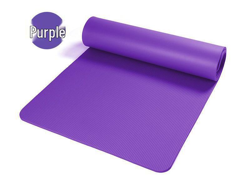 Thickened Non-Slip Yoga Mat for Beginners: Extra Wide and Long for Men & Women with Free Shipping