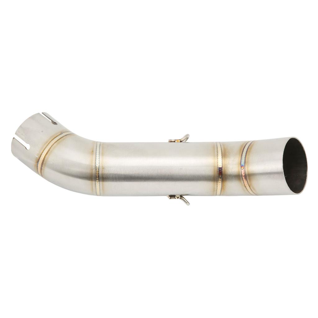 Motorcycle Exhaust Middle Pipe Stainless Steel Mid Link Connection Tube for CBR500R CBR400R CB500F CB500X CB400X CB400R