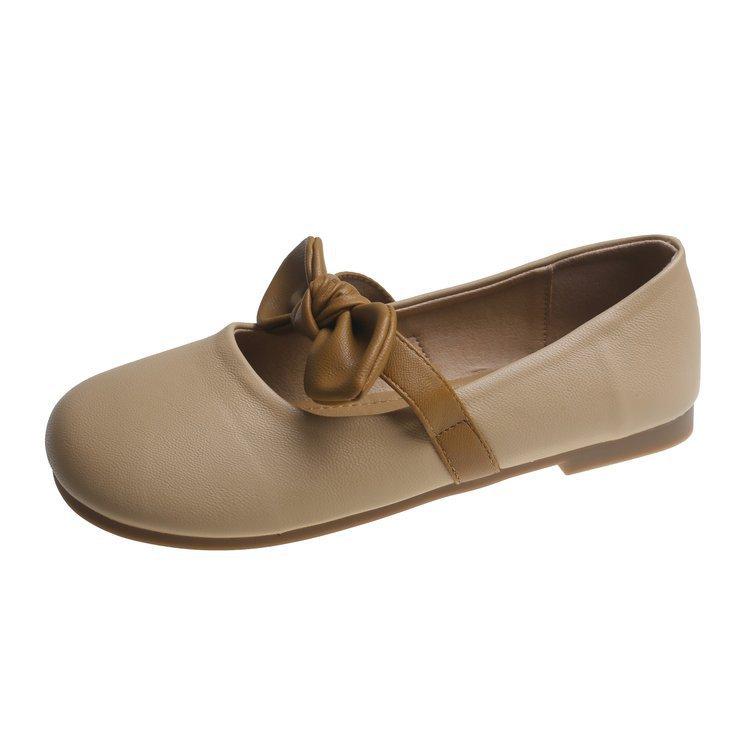 

Туфли Мэри Джейн женские с бантом и мягкой подошвой из сои туфли для езды на работу и обратно туфли для бабушки с неглубоким горлом женские 40 абрикосовый