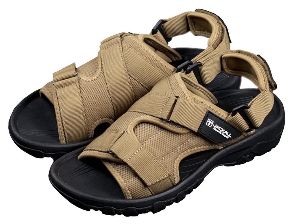 JACKALL Tactical Sandals, Beige, Size M