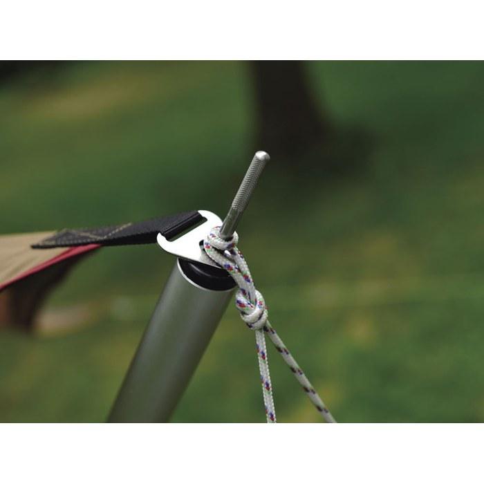 Snow Peak Wing Pole Silver 210cm