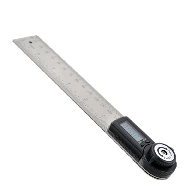 

A21Q -Digital Angle Finder Protractor Stainless Steel 7Inch 200Mm чёрный