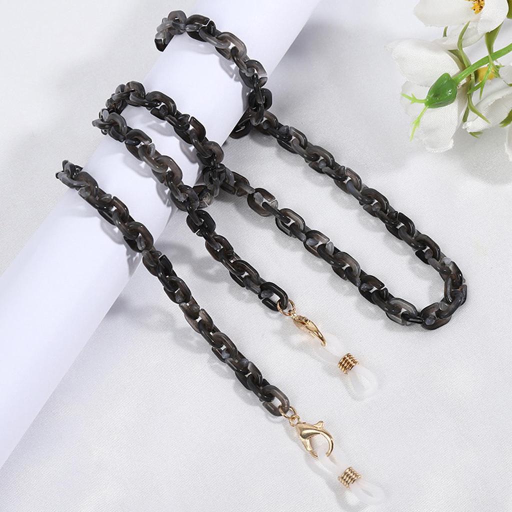 Face Mask Chains Lanyard Acrylic Women's Men's Chain On the Neck Glasses Cord Holder Sunglasses Rope Hanging Masks Necklaces