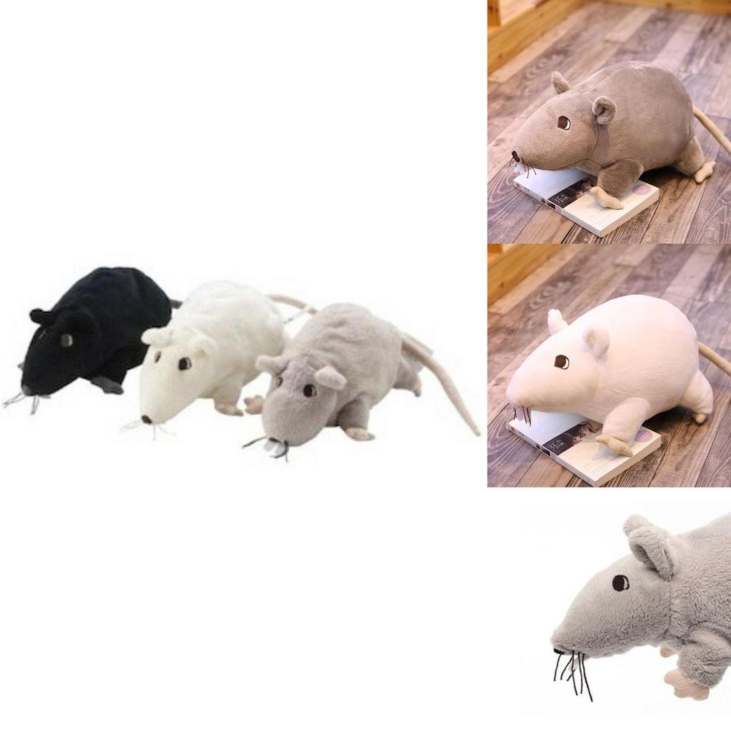 Horror Black Rat Plush Toy For Kids And Adults Alike 20cm Soft And Cuddly Stuffed Doll