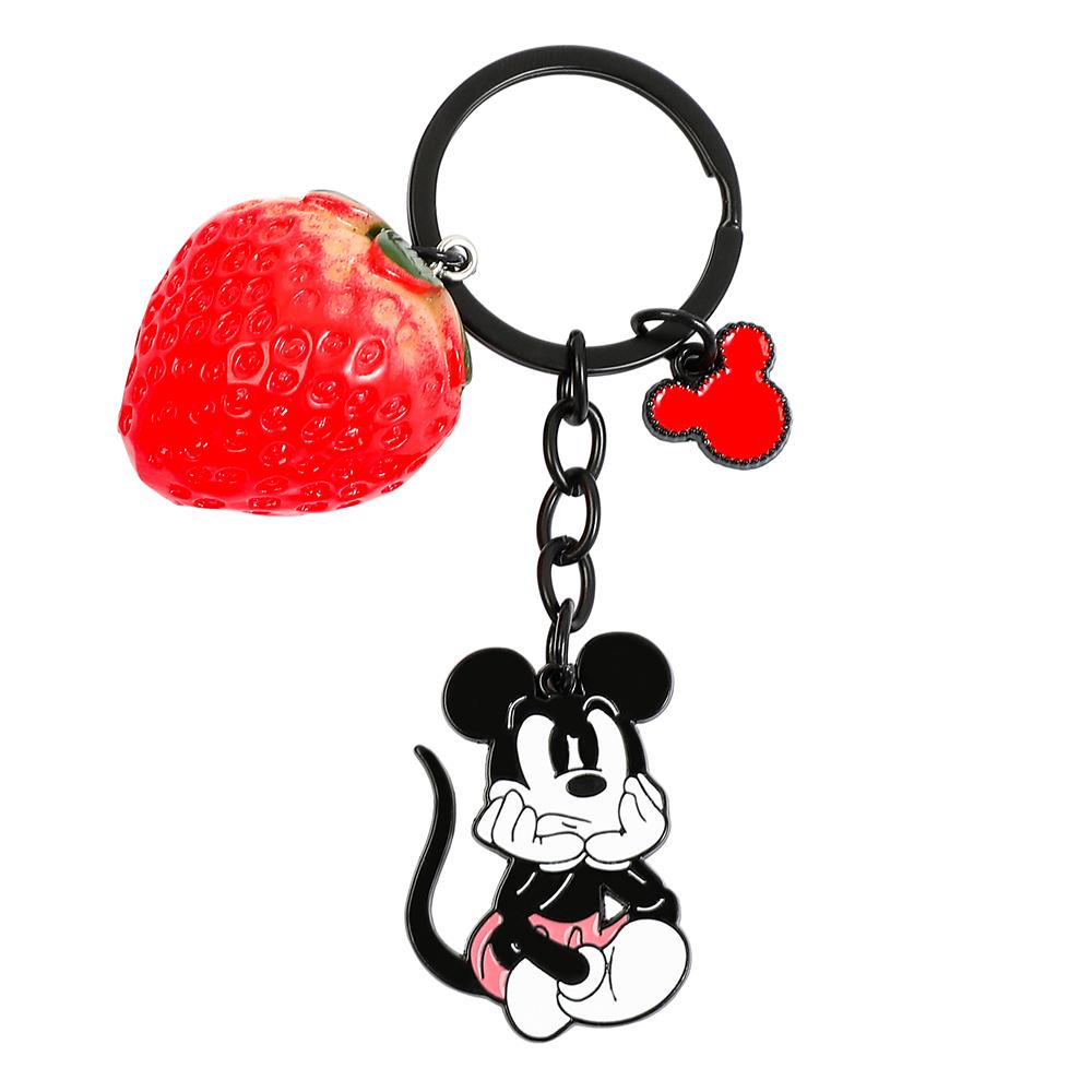 Cute Minnie Mouse Heart Pendant Keychain Mickey LOVE Valentine's Day Gift Travel Backpack Accessory