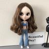 Fashion Blyth Doll Jeans Pants for Azone/OB24/OB27 28-30cm Dolls for Blyth 1/6 Dolls