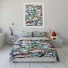 Luxury Money Print Home Decor Bedding Set With 1 Duvet Cover 2 Pillowcases Single Double King Queen, Gift
