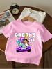 CatRat Gabby's Dollhouse Short Sleeve T Shirt Children Summer Cute Cartoon Crewneck Boys Girls Ages 3-14