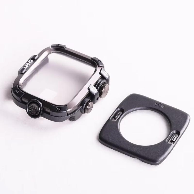 Vollständige Hülle + Armband für Apple Watch Ultra 3 2 49mm Harte Stoßstange GWG Style Displayschutzfolie für iWatch Series 11 10 46MM 45MM 4