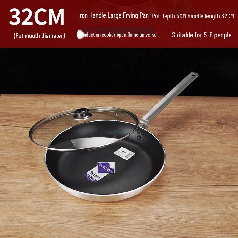 Commercial Grade Non-Stick Stainless Steel Frying Pan