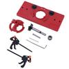 35mm Concealed Hinge Jig, Accurate Locking Hinge Drilling Jig Hole Guide Hole Puncher Locator Woodworking Tool