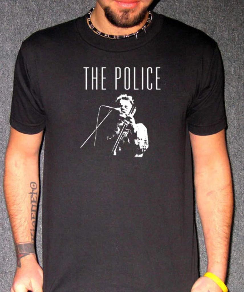 The Police T-Shirt – Sting & New Wave Band Concert Tee