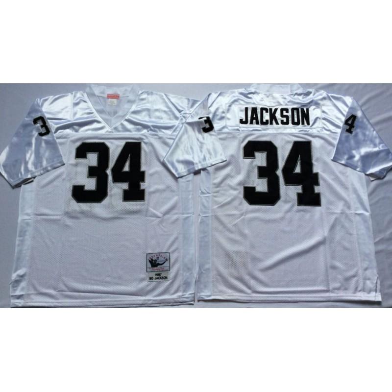 Rugby Jersey Oakland Raiders Retro Style Embroidered Football Uniform Men Women Fall Winter