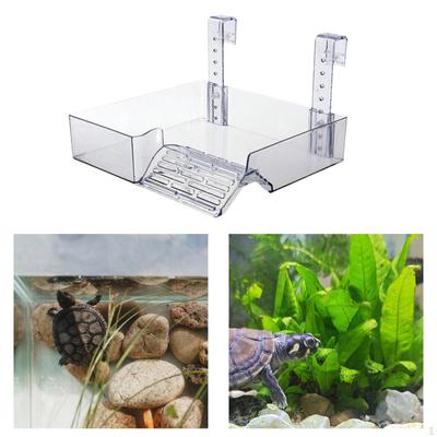 Hanging Solar Platform for Turtles, Reptile Habitat, Tank Ladder Small Reptiles