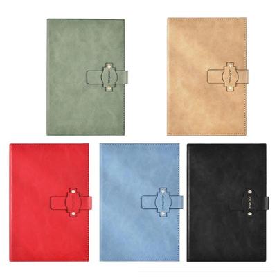 Hardcover Notebook 224 Pages Wide Lined Leather Journal Notebook Business Notepads for Journaling Note Taking Writing