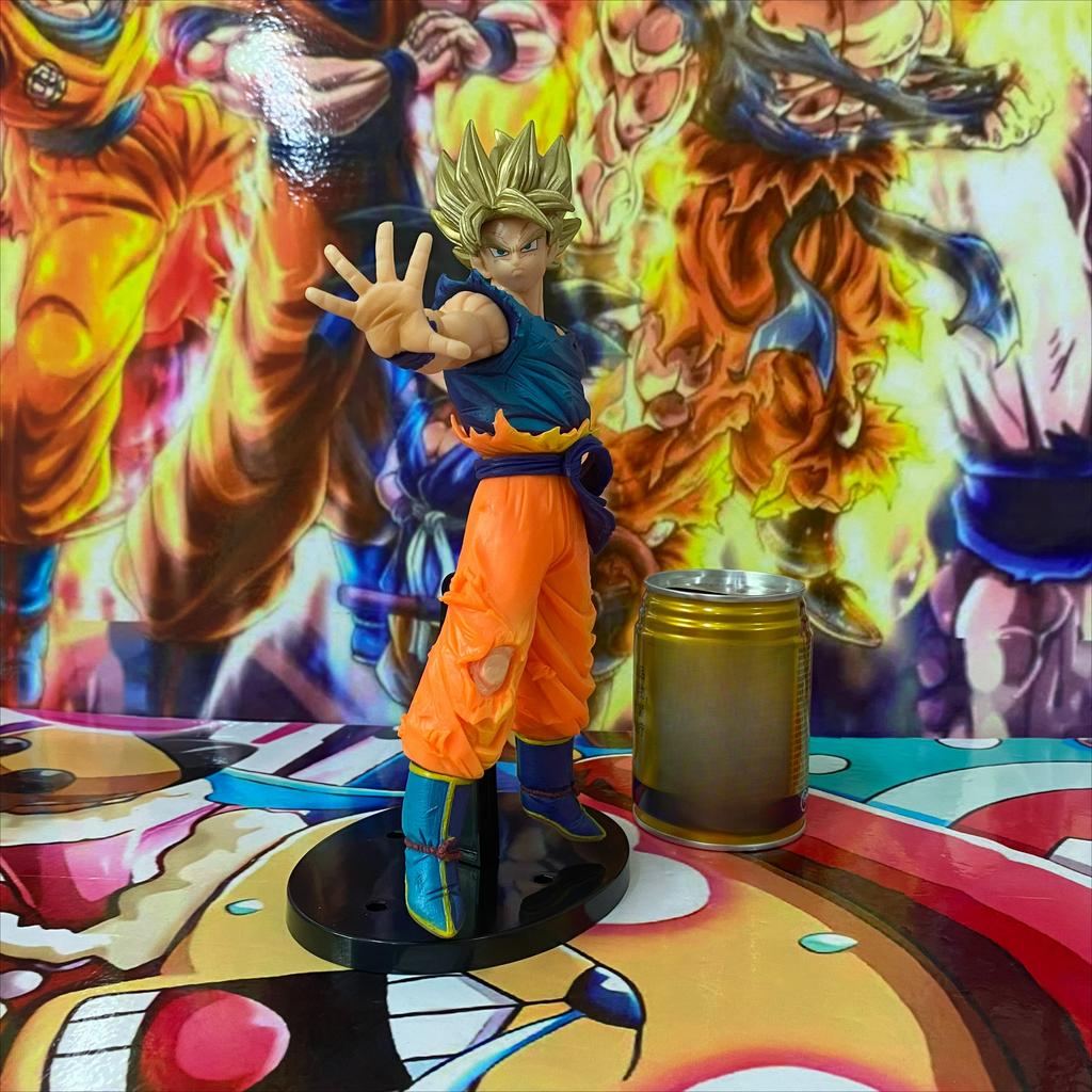 Anime Dragon Ball Son Goku Super Saiyan Figure 25cm Goku DBZ Action Figure Model Gifts Collectible Figurines for Kids
