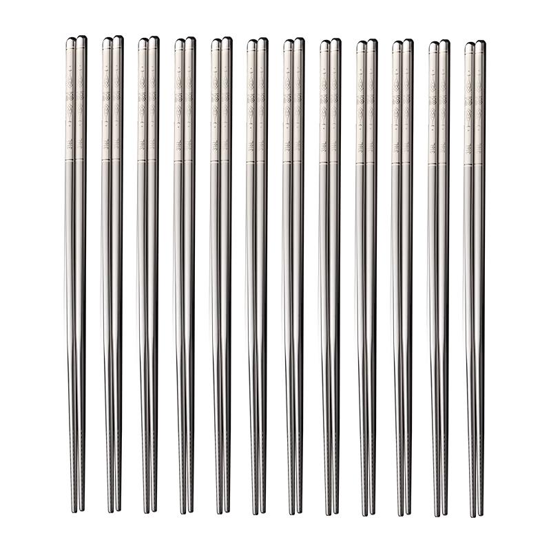 Jingdong 316L Stainless Steel Antibacterial Chopsticks