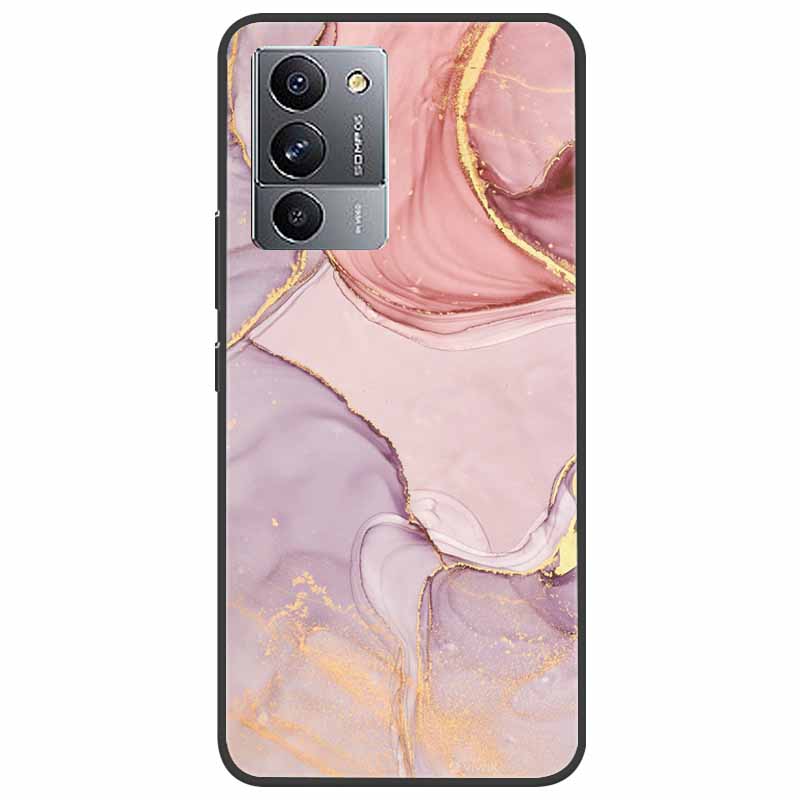 For Lenovo Legion Y70 Case Marble Soft Silicone Phone Cover for Lenovo Legion Y70 Back Cover Y 70 5G 6.67" Coque Fundas