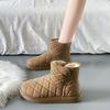 Women Snow Boots Ladies Winter Comfortable Shoes Warm Plush Slip-on Solid Fashion Female Ankle Boot