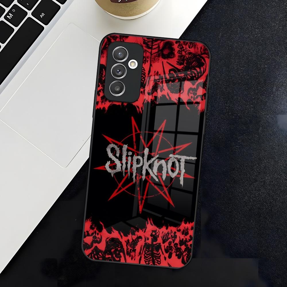 S-Slipknot Popular Band Phone Case for Samsung A15 A25 A35 A55 A14 A12 A22 A32 A52 A11 A21 A31 A51 A05 A24 A34 A54 A13 23 A33 A5