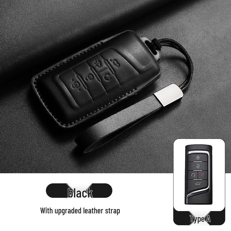 Genuine Leather Key Cover for GAC Trumpchi GS4, GS3, GS8, M8 - Hot Seller