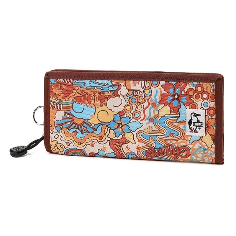 

[Chums] mens wallet Recycle Billfold Wallet Hippie Trip