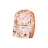 Air Chicago Crossover Series All-Star Round Neck Casual Sports Printing Long Sleeves Orange Men's CW1146-100